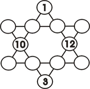 六角星形數字之排列（中）
